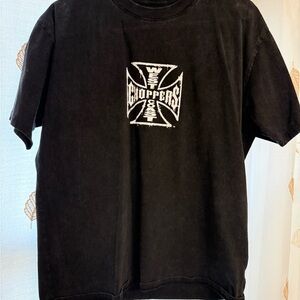 West Coast Choppers Black Graphic Tee - Men's Short Sleeve